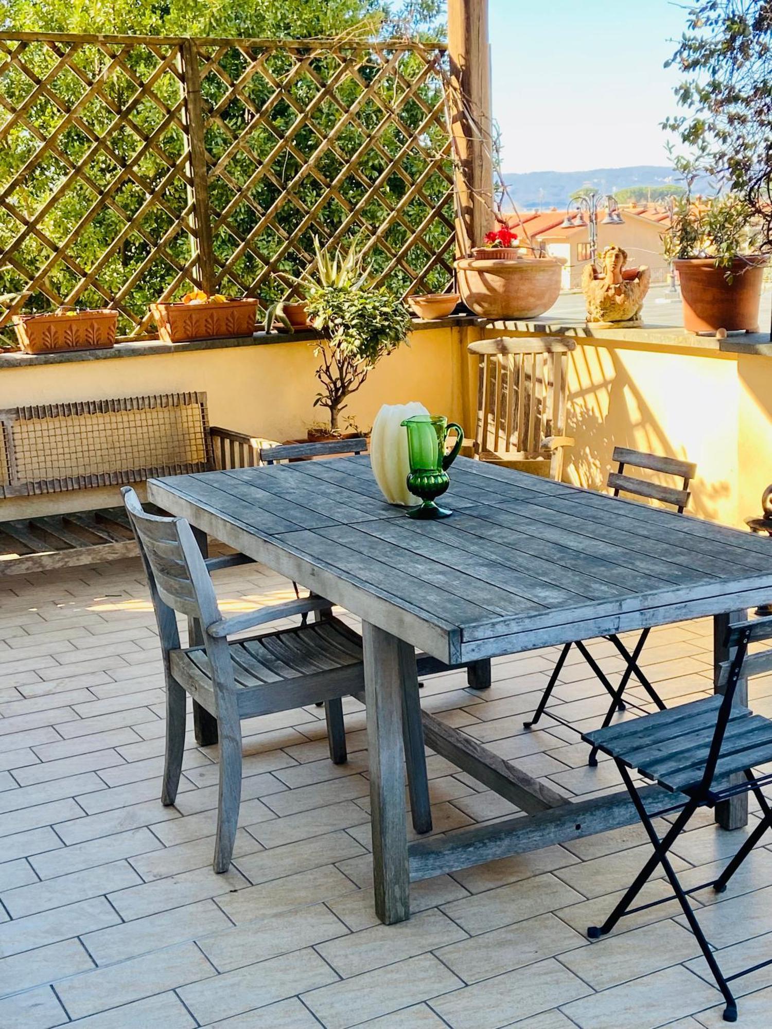 Ferienwohnung La Terrazza Di Andrea Bolsena Exterior foto